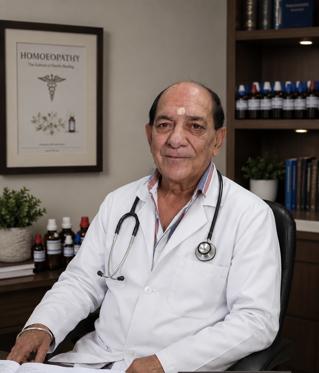 Portrait photo of Dr. Ramesh Rattan in his clinic